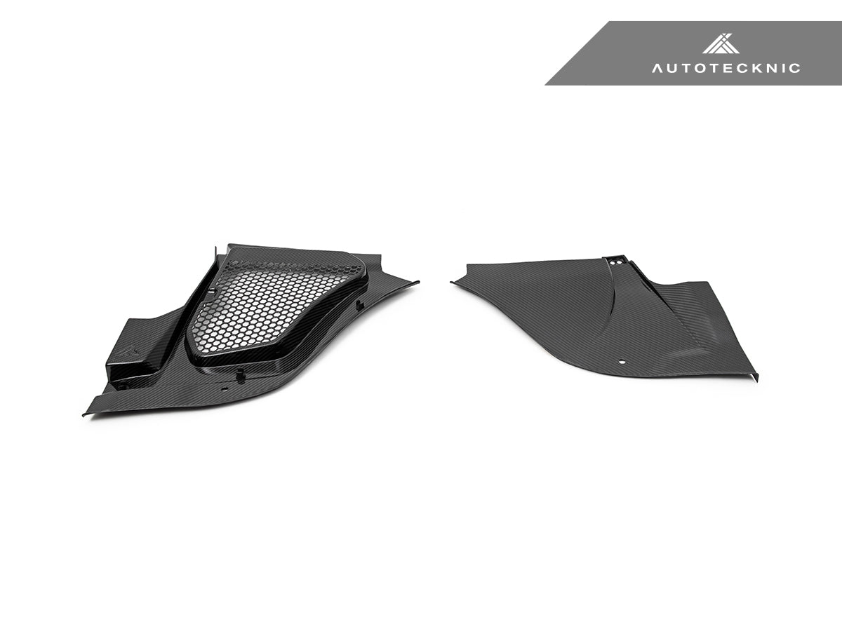 AutoTecknic Dry Carbon Engine Cowl Panel Trim Set - G90/ G99 M5 - Graveyard Performance