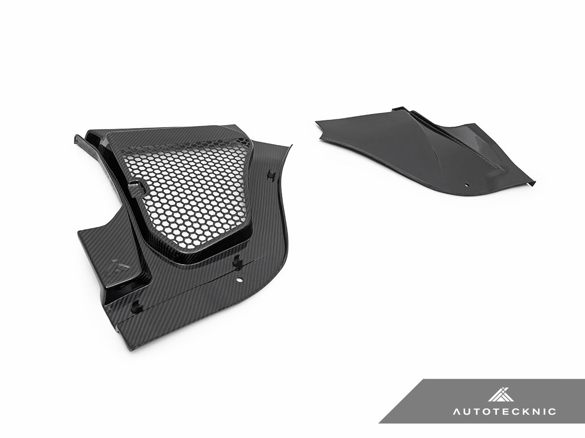 AutoTecknic Dry Carbon Engine Cowl Panel Trim Set - G90/ G99 M5 - Graveyard Performance