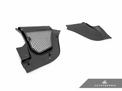 AutoTecknic Dry Carbon Engine Cowl Panel Trim Set - G90/ G99 M5 - Graveyard Performance