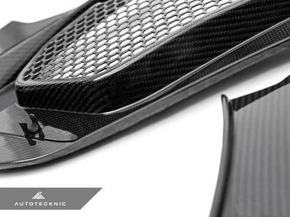 AutoTecknic Dry Carbon Engine Cowl Panel Trim Set - G90/ G99 M5 - Graveyard Performance