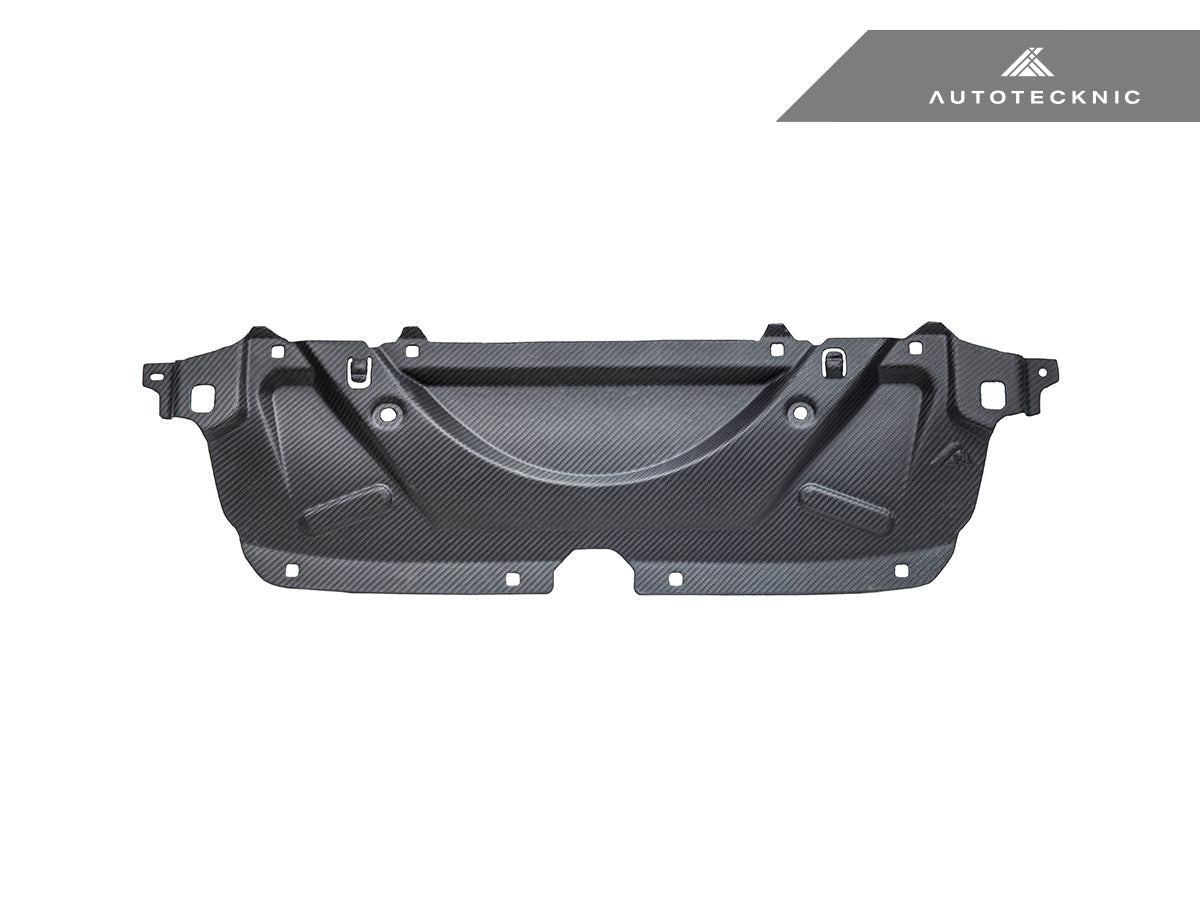 AutoTecknic Dry Carbon Fiber Crosslink Cooling Shroud - G90/ G99 M5 - Graveyard Performance