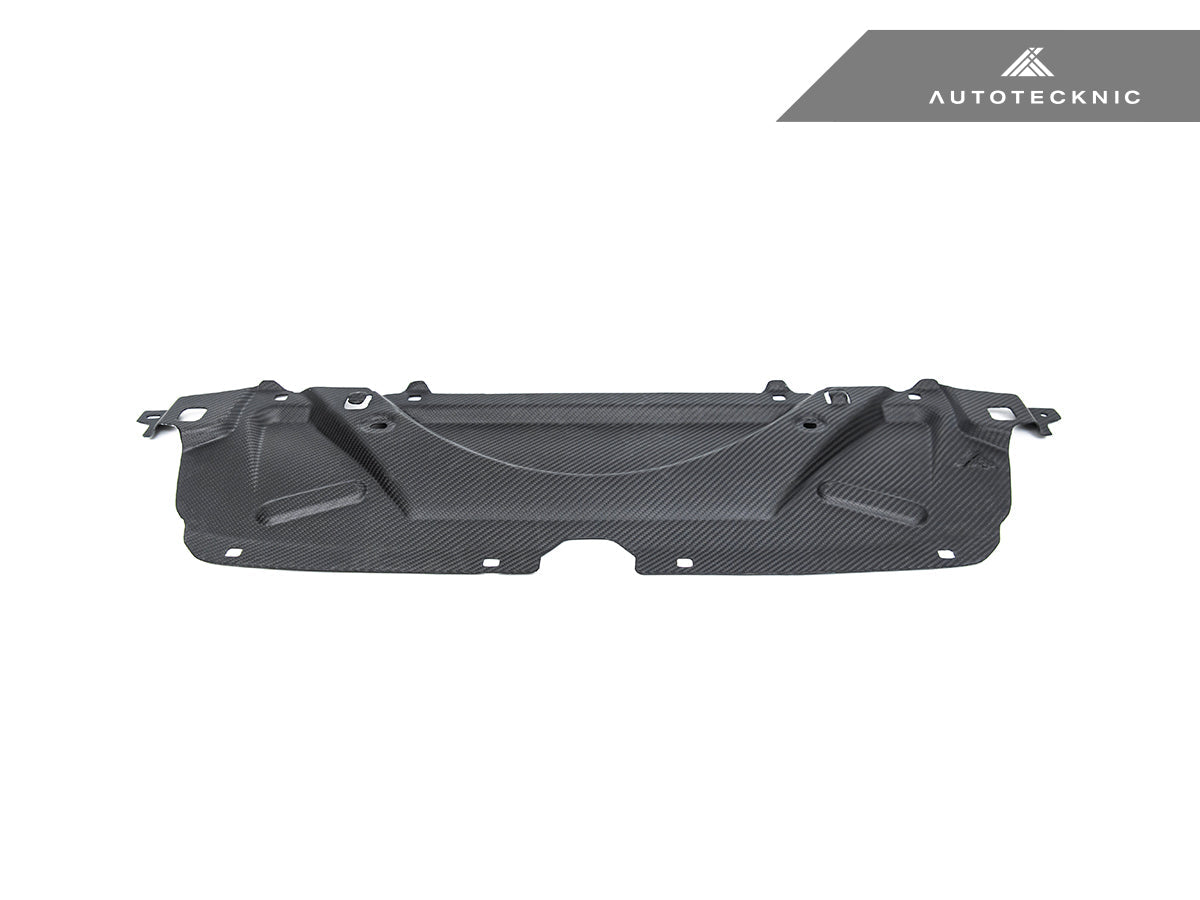AutoTecknic Dry Carbon Fiber Crosslink Cooling Shroud - G90/ G99 M5 - Graveyard Performance