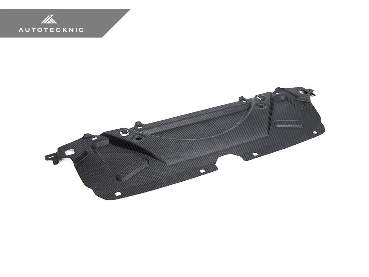 AutoTecknic Dry Carbon Fiber Crosslink Cooling Shroud - G90/ G99 M5 - Graveyard Performance