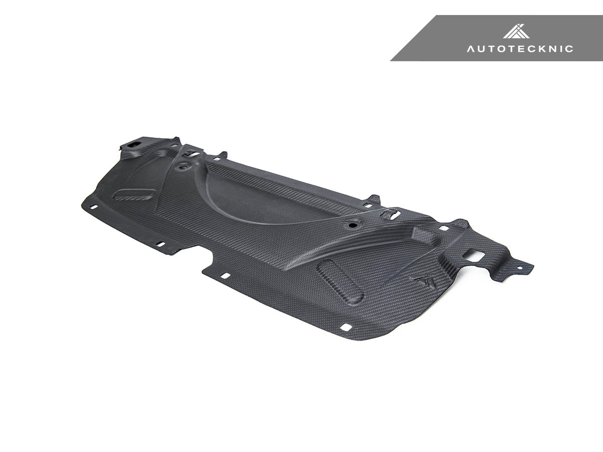 AutoTecknic Dry Carbon Fiber Crosslink Cooling Shroud - G90/ G99 M5 - Graveyard Performance