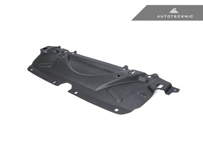 AutoTecknic Dry Carbon Fiber Crosslink Cooling Shroud - G90/ G99 M5 - Graveyard Performance