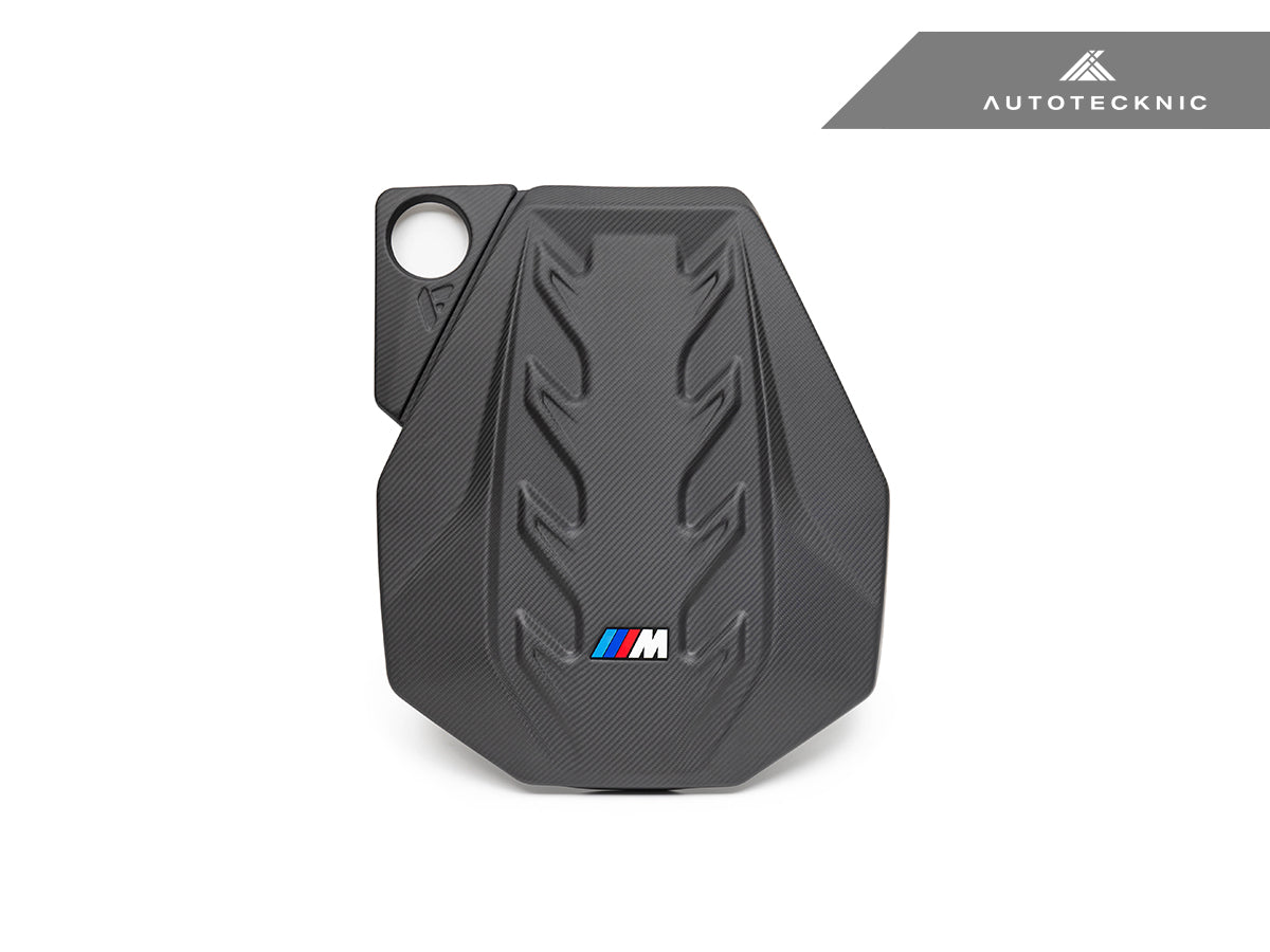 AutoTecknic Pre-Preg Carbon Engine Cover - G90/ G99 M5 - Graveyard Performance
