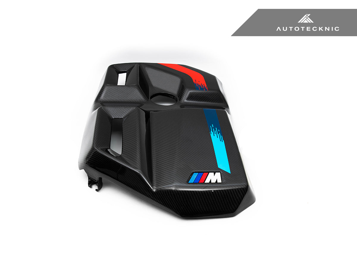 AutoTecknic Version II Dry Carbon Fiber Engine Cover - G80 M3 | G82/ G83 M4 - Graveyard Performance