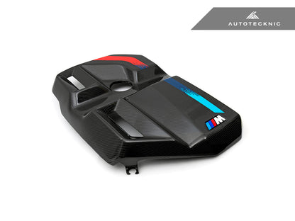 AutoTecknic Version II Dry Carbon Fiber Engine Cover - G80 M3 | G82/ G83 M4 - Graveyard Performance