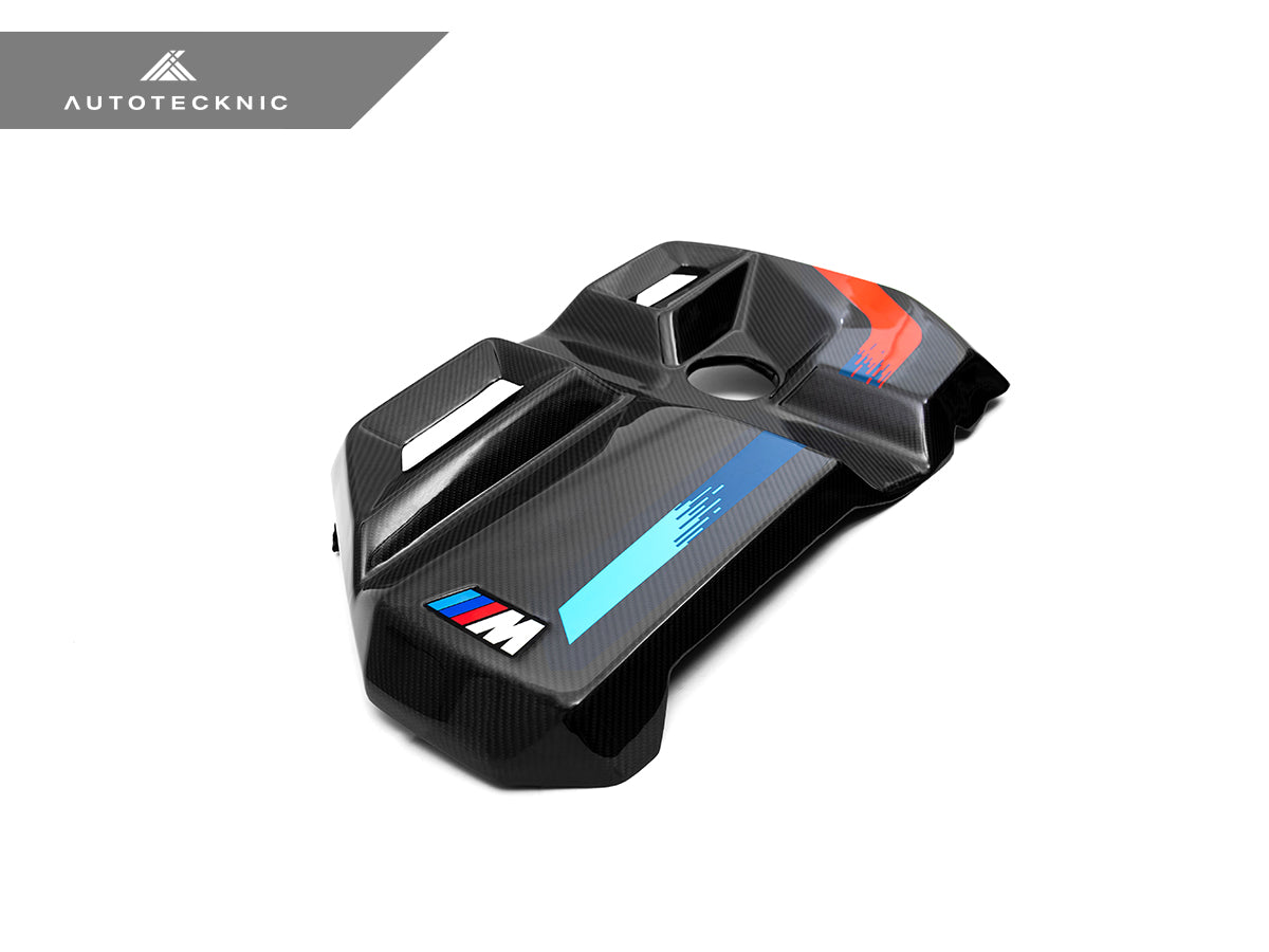 AutoTecknic Version II Dry Carbon Fiber Engine Cover - G80 M3 | G82/ G83 M4 - Graveyard Performance