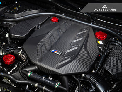 AutoTecknic Pre-Preg Carbon Engine Cover - G90/ G99 M5 - Graveyard Performance