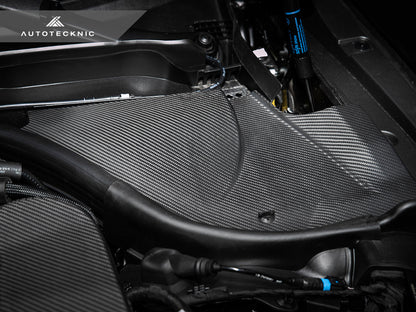 AutoTecknic Dry Carbon Engine Cowl Panel Trim Set - G90/ G99 M5 - Graveyard Performance