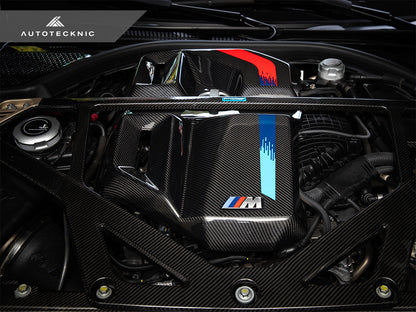 AutoTecknic Version II Dry Carbon Fiber Engine Cover - G80 M3 | G82/ G83 M4 - Graveyard Performance