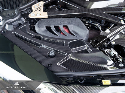 AutoTecknic Dry Carbon V2 Engine Bay Trim Set - G80 M3 | G82/ G83 M4 - Graveyard Performance
