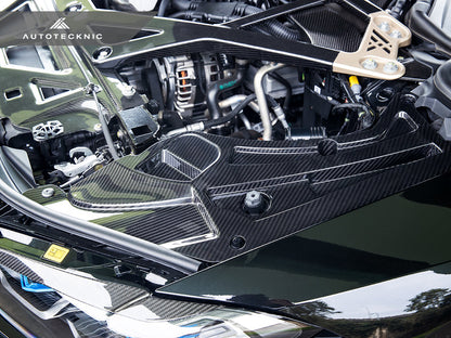 AutoTecknic Dry Carbon V2 Engine Bay Trim Set - G80 M3 | G82/ G83 M4 - Graveyard Performance