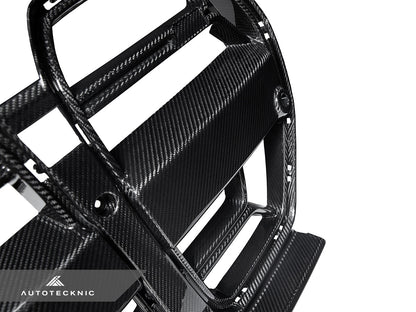 AutoTecknic Dry Carbon Competizione Sport Front Grille - G80 M3 | G82/ G83 M4 - Graveyard Performance