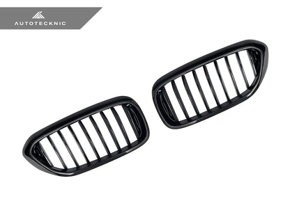 AutoTecknic Carbon Fiber Front Grille Set - G30 5-Series Pre-LCI - Graveyard Performance