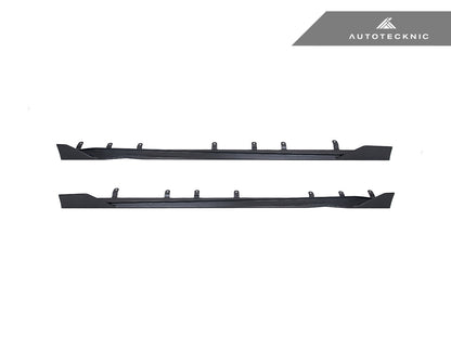 AutoTecknic Dry Carbon Side Skirt Extension Set - G87 M2 - Graveyard Performance