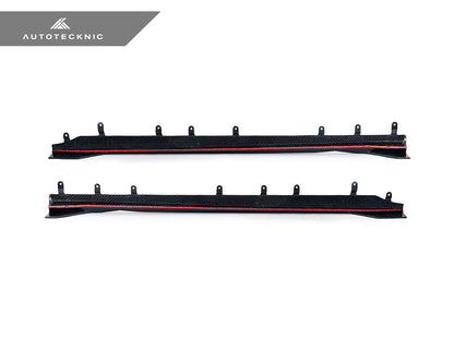 AutoTecknic Dry Carbon Side Skirt Extension Set - G87 M2 - Graveyard Performance