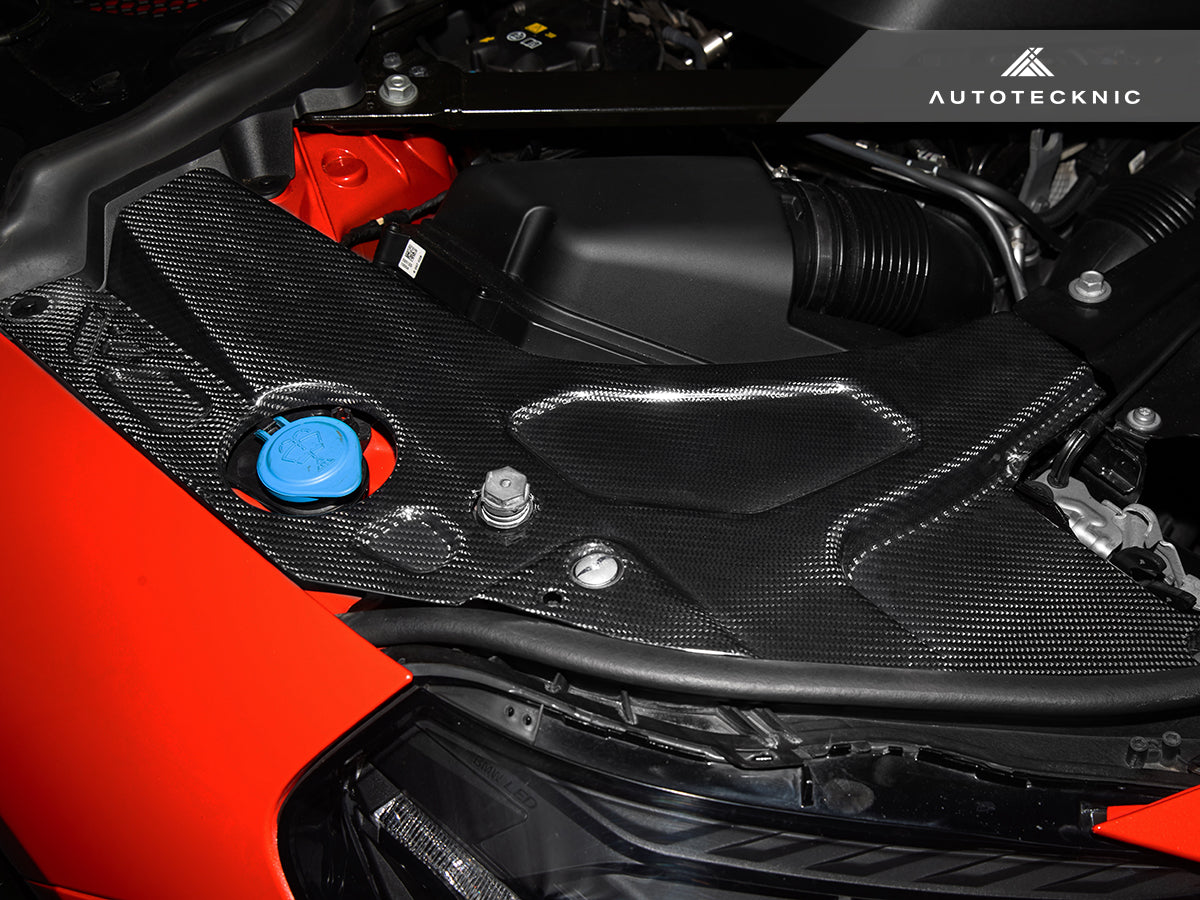 AutoTecknic Dry Carbon Engine Bay Trim Set - G87 M2 - Graveyard Performance