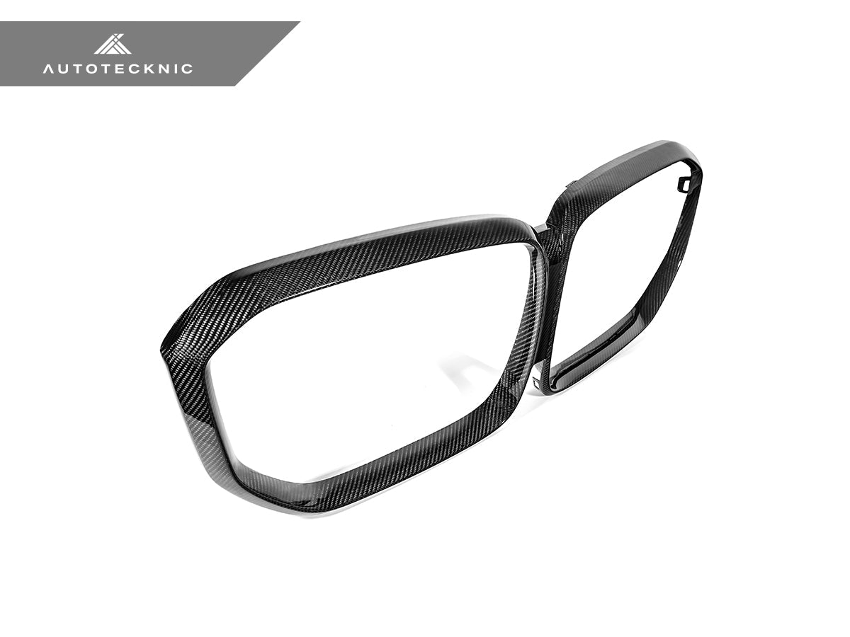 AutoTecknic Replacement Dry Carbon Grille Surround - G05 X5 LCI - Graveyard Performance