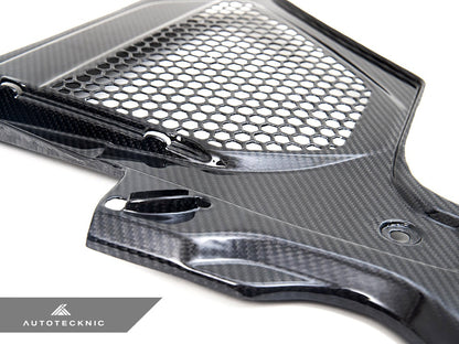 AutoTecknic Dry Carbon Engine Cowl Panel Trim Set - G87 M2 | G80 M3 | G82/ G83 M4 - Graveyard Performance