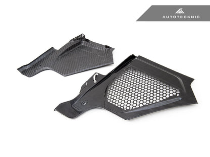 AutoTecknic Dry Carbon Engine Cowl Panel Trim Set - G87 M2 | G80 M3 | G82/ G83 M4 - Graveyard Performance