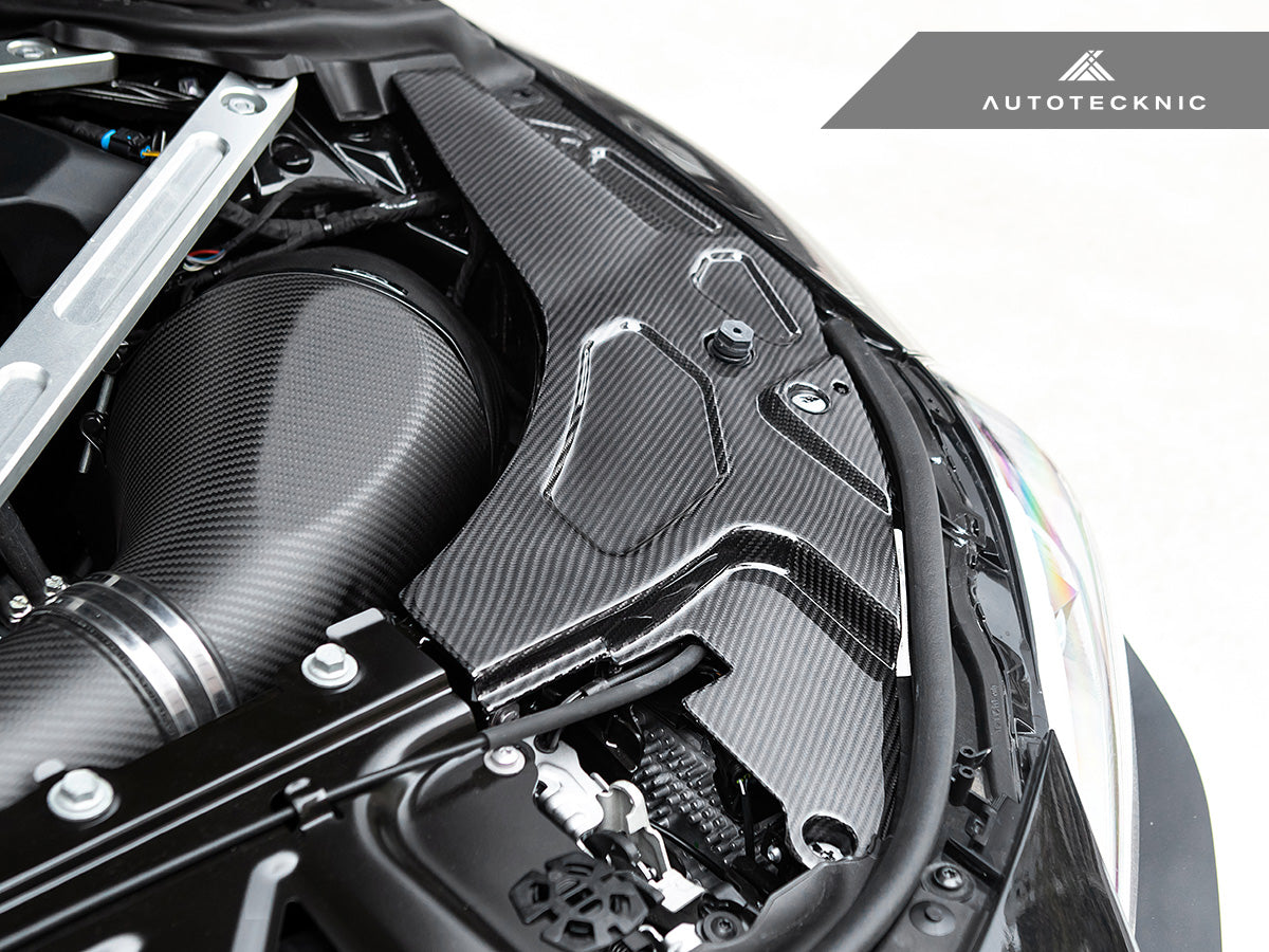 AutoTecknic Dry Carbon Engine Bay Trim Set - G87 M2 - Graveyard Performance