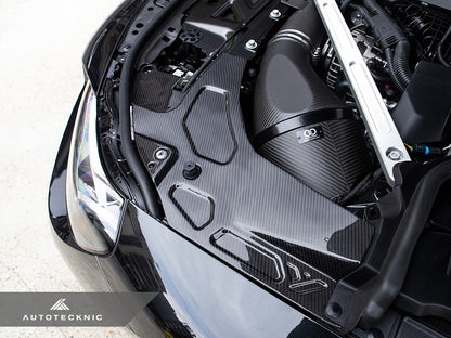 AutoTecknic Dry Carbon Engine Bay Trim Set - G87 M2 - Graveyard Performance