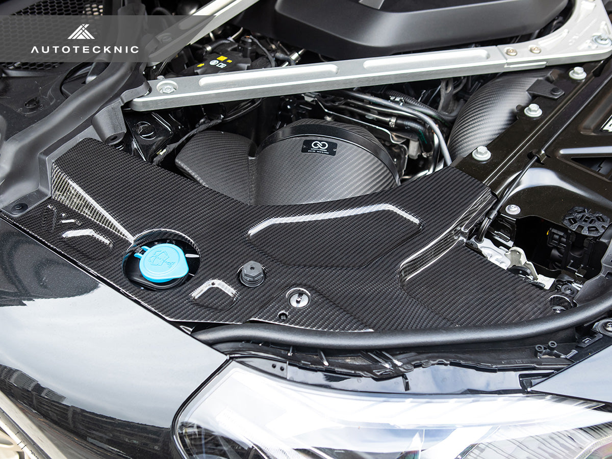 AutoTecknic Dry Carbon Engine Bay Trim Set - G87 M2 - Graveyard Performance
