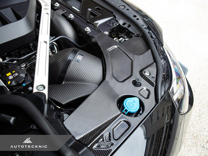 AutoTecknic Dry Carbon Engine Bay Trim Set - G87 M2 - Graveyard Performance