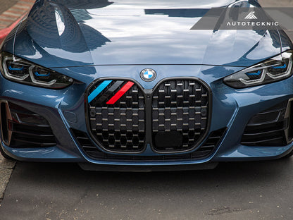 AutoTecknic Replacement Dry Carbon Grille Surround - G22 4-Series Coupe - Graveyard Performance