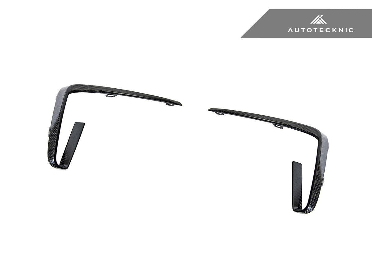 AutoTecknic Carbon Fiber Front Bumper Trim Set - G01 X3 | G02 X4 M40I Pre-LCI - Graveyard Performance