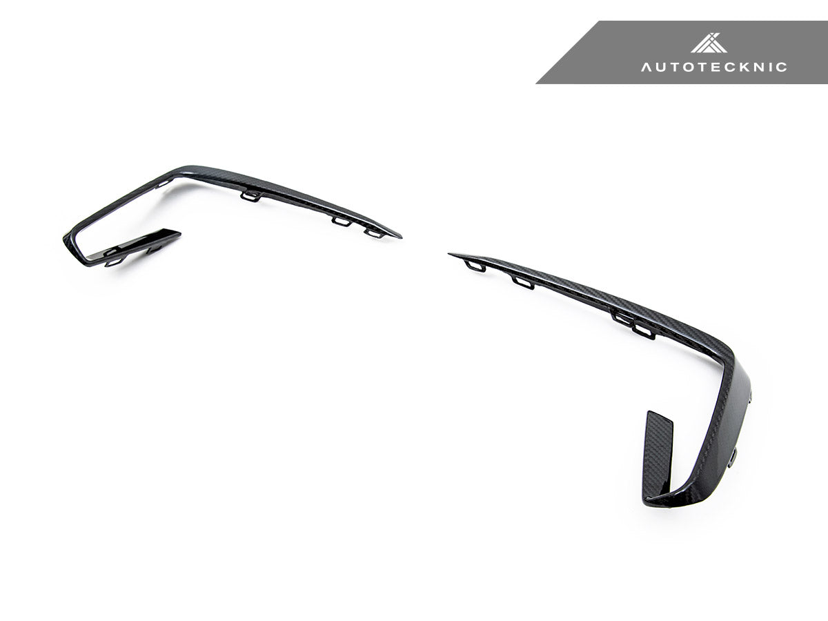 AutoTecknic Carbon Fiber Front Bumper Trim Set - G01 X3 | G02 X4 M40I Pre-LCI - Graveyard Performance