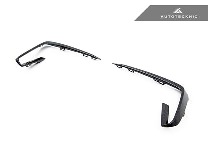 AutoTecknic Carbon Fiber Front Bumper Trim Set - G01 X3 | G02 X4 M40I Pre-LCI - Graveyard Performance