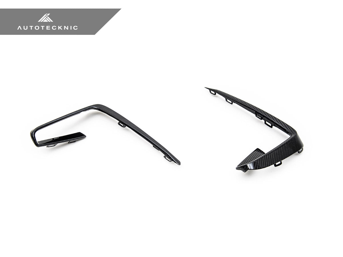 AutoTecknic Carbon Fiber Front Bumper Trim Set - G01 X3 | G02 X4 M40I Pre-LCI - Graveyard Performance