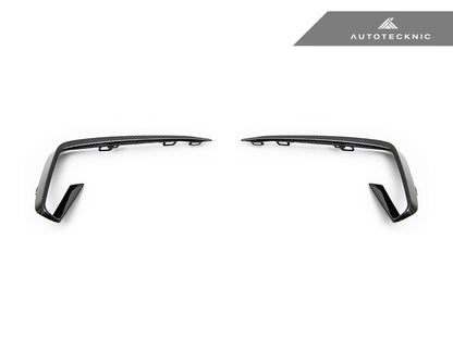 AutoTecknic Carbon Fiber Front Bumper Trim Set - G01 X3 | G02 X4 M40I Pre-LCI - Graveyard Performance