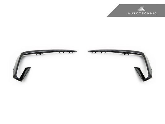 AutoTecknic Carbon Fiber Front Bumper Trim Set - G01 X3 | G02 X4 M40I Pre-LCI - Graveyard Performance