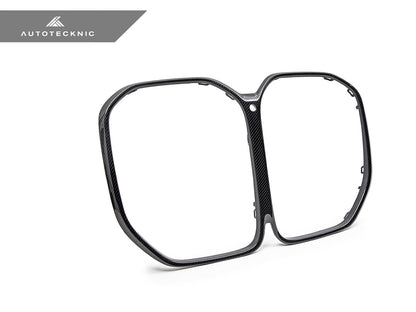 AutoTecknic Replacement Dry Carbon Grille Surround - G22 4-Series Coupe - Graveyard Performance