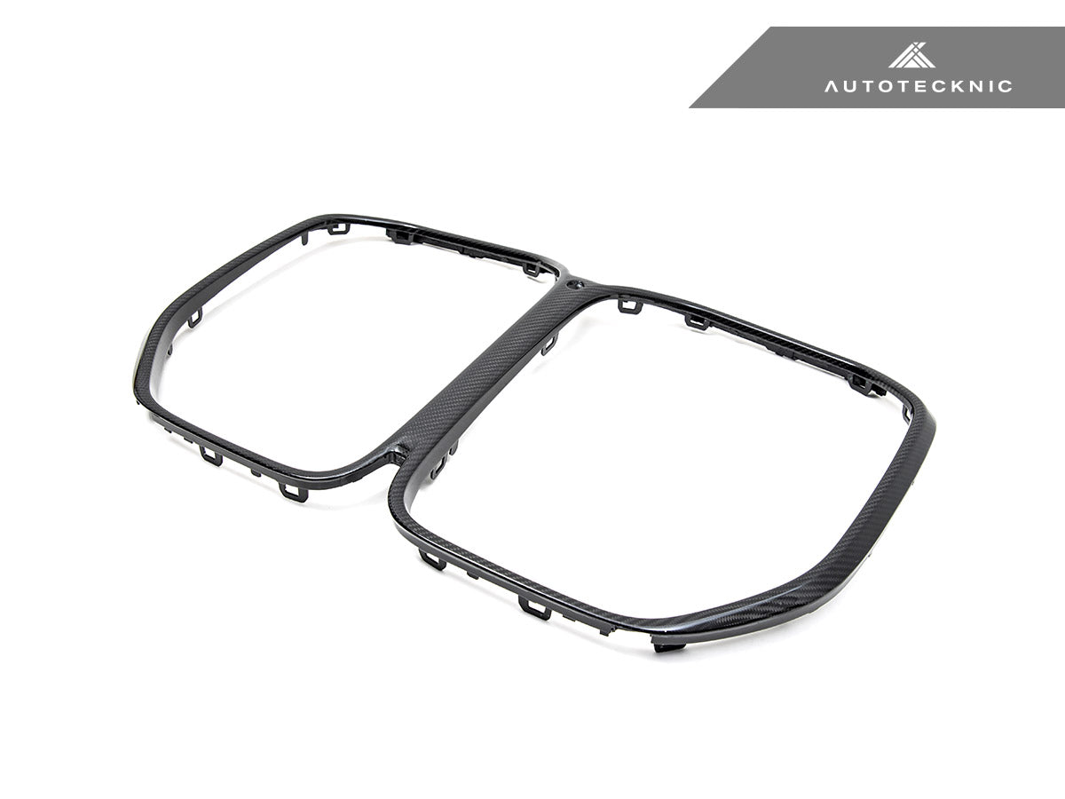 AutoTecknic Replacement Dry Carbon Grille Surround - G22 4-Series Coupe - Graveyard Performance