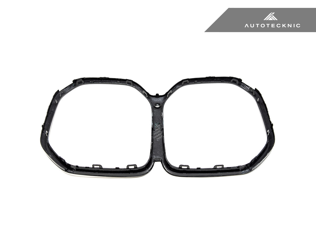 AutoTecknic Replacement Dry Carbon Grille Surround - G22 4-Series Coupe - Graveyard Performance