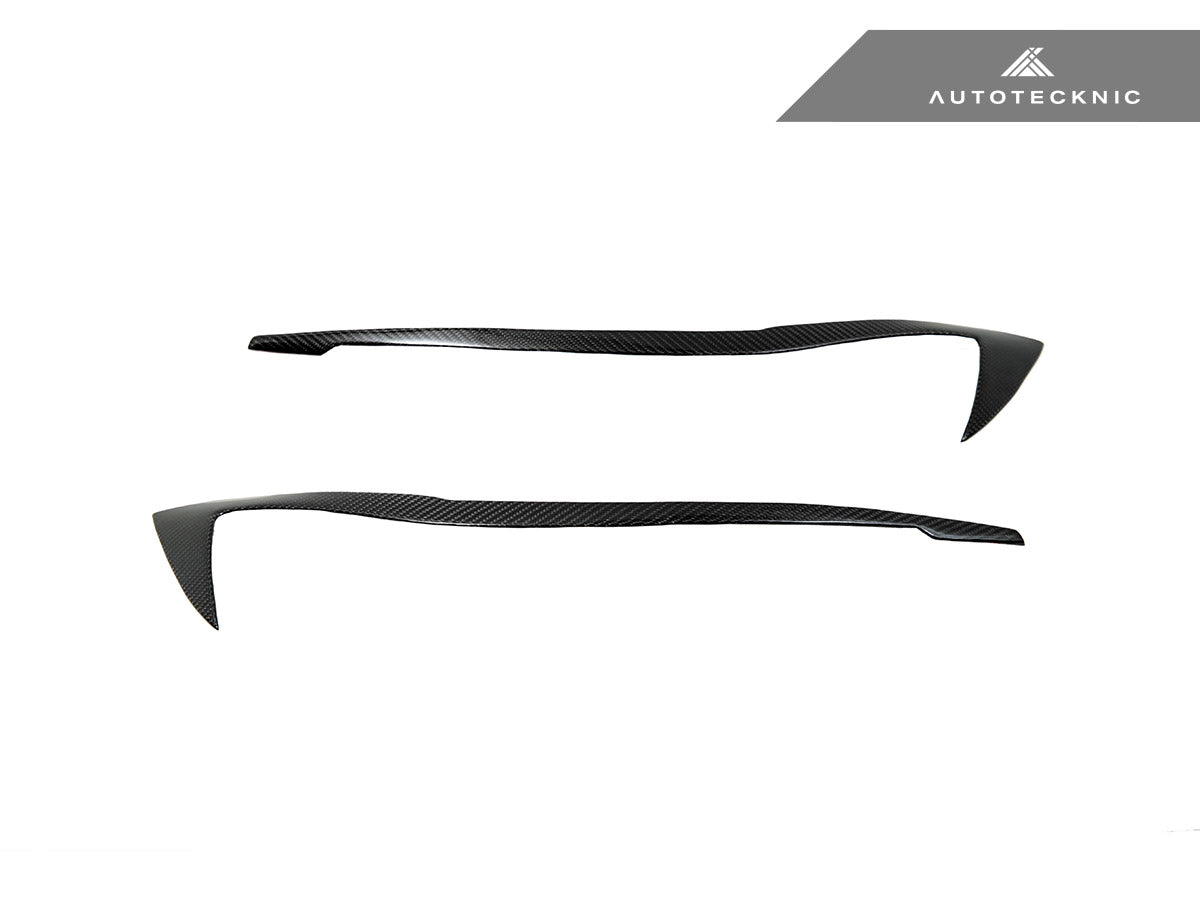 AutoTecknic Carbon Fiber Headlight Trim Set - G20 3-Series Pre-LCI - Graveyard Performance
