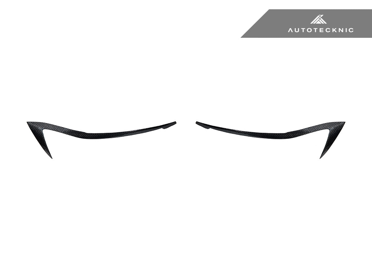 AutoTecknic Carbon Fiber Headlight Trim Set - G20 3-Series Pre-LCI - Graveyard Performance