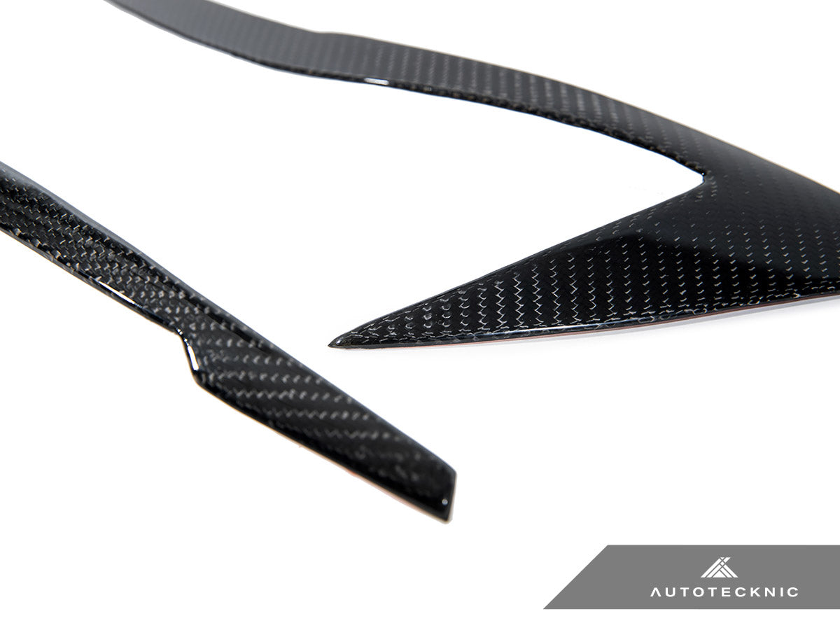 AutoTecknic Carbon Fiber Headlight Trim Set - G20 3-Series Pre-LCI - Graveyard Performance