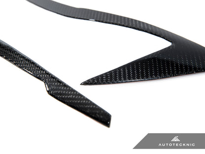AutoTecknic Carbon Fiber Headlight Trim Set - G20 3-Series Pre-LCI - Graveyard Performance