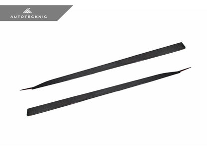 AutoTecknic Dry Carbon Fiber V2 Side Skirt Extension Set - G90/ G99 M5 - Graveyard Performance