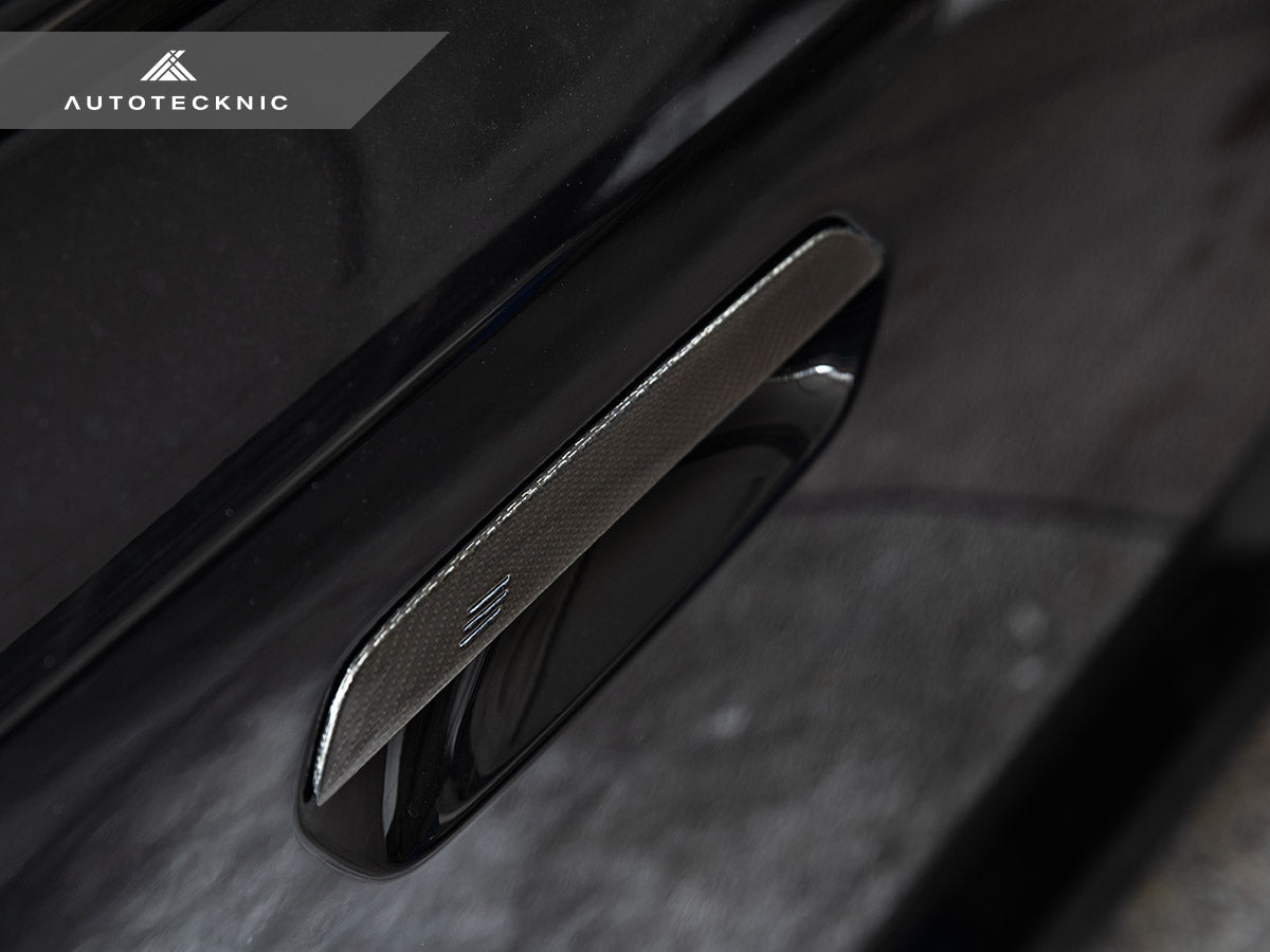 AutoTecknic Dry Carbon Door Handle Trim Set - G87 M2 - Graveyard Performance