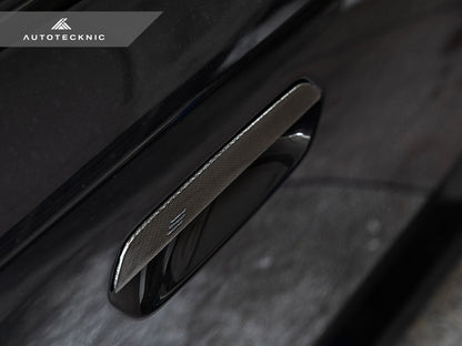 AutoTecknic Dry Carbon Door Handle Trim Set - G87 M2 - Graveyard Performance