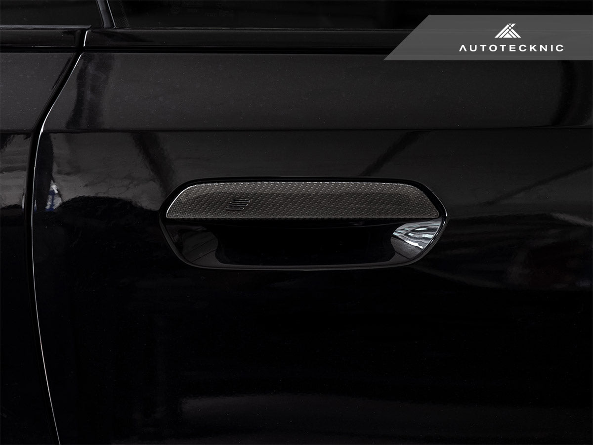 AutoTecknic Dry Carbon Door Handle Trim Set - G87 M2 - Graveyard Performance