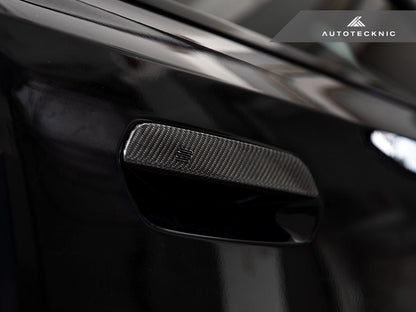 AutoTecknic Dry Carbon Door Handle Trim Set - G87 M2 - Graveyard Performance