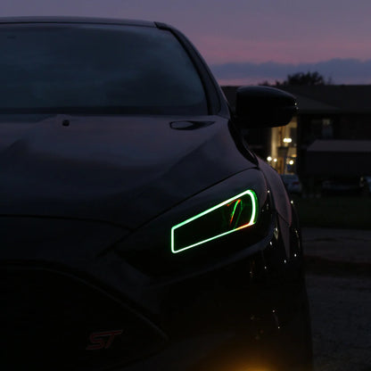 Velossa Tech Design  2015-2018 Ford Focus ST/RS Headlight Ram Air Intake Snorkel